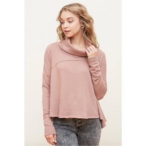 We the free cowl neck top